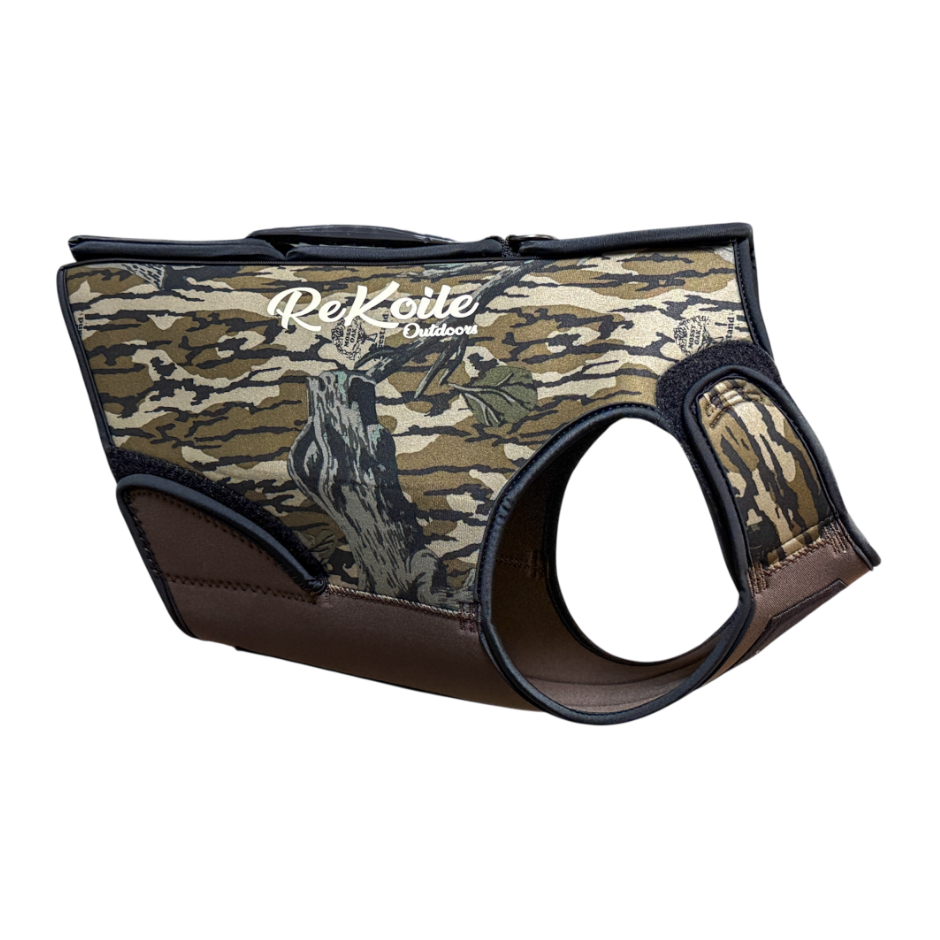 Waterfowl Camo Dog Vest | Mossy Oak Treestand 2.0 Sure Fit Camo